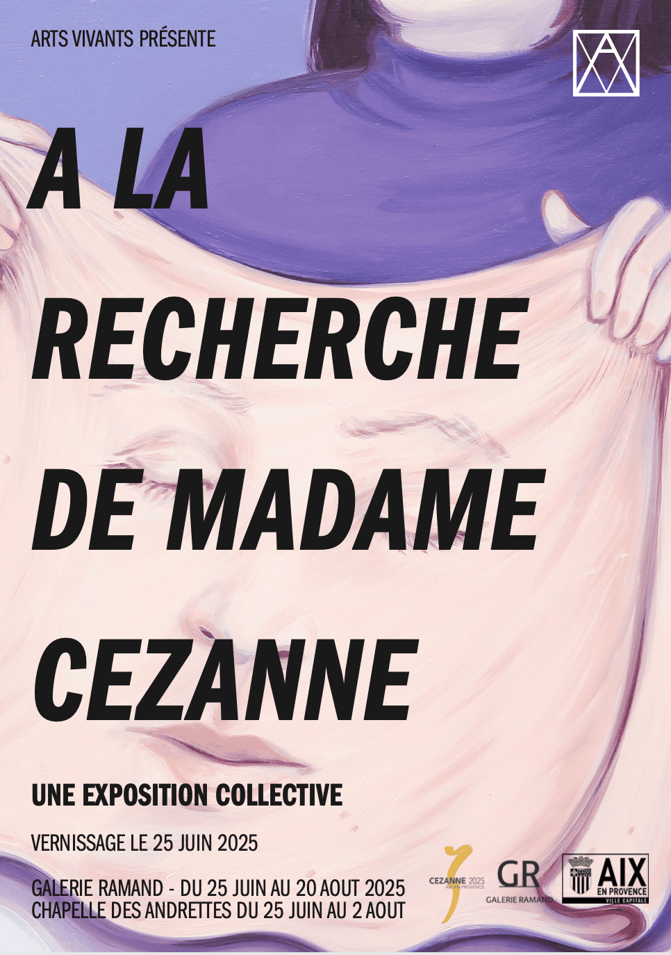 A la recherche de madame Cezanne affiche Aix en Provence